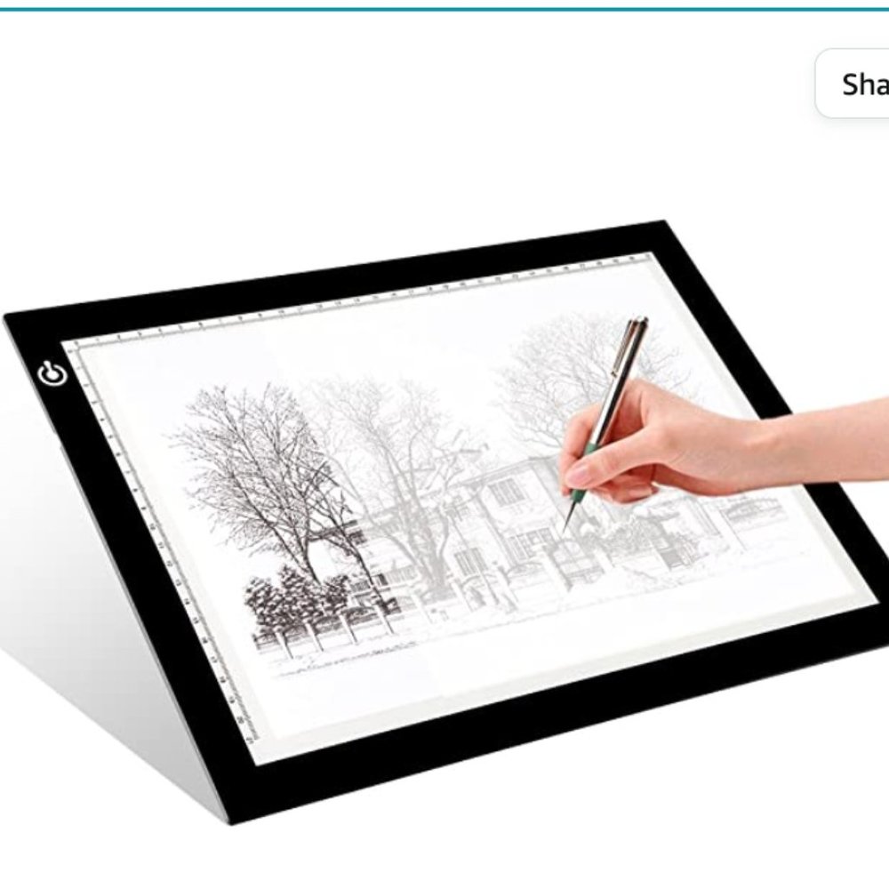 Amazon Lightbox for drawing